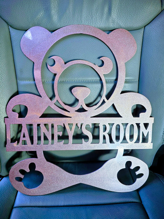 Custom Bear Monogram