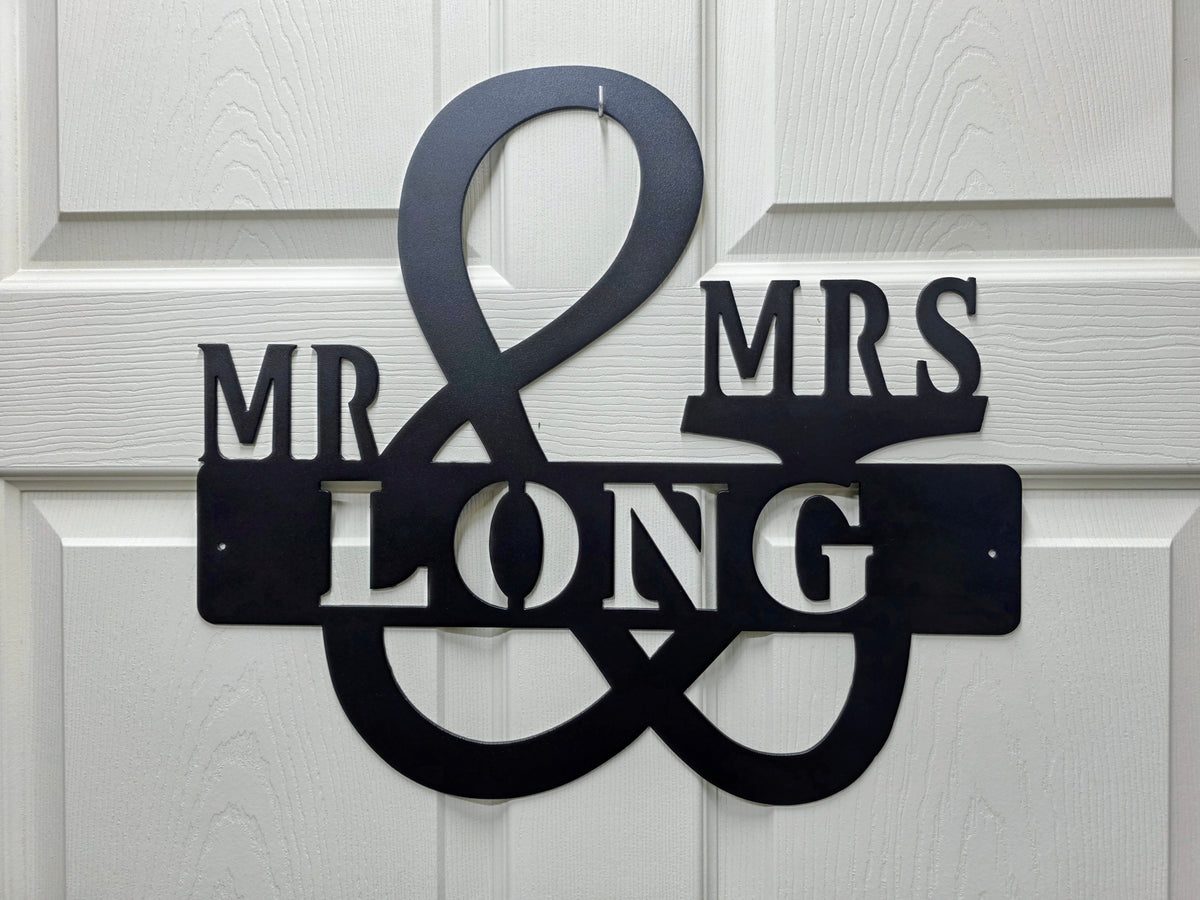 Mr. Mrs. Monogram