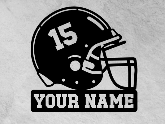 Personalized Football Helmet